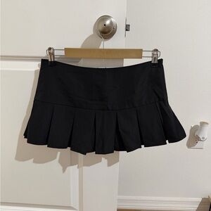 SHEIN Black Mini Skirt with shorts
